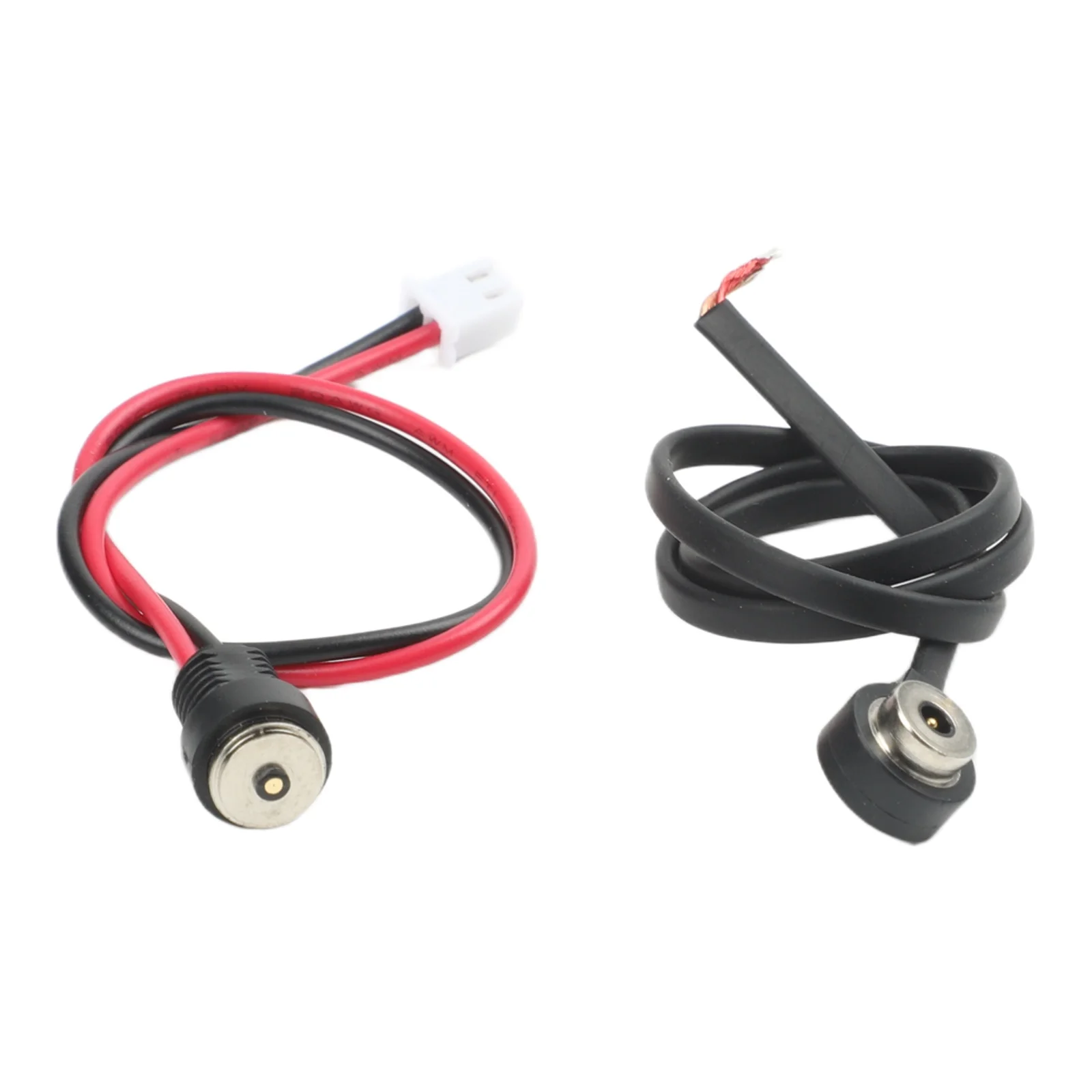 2.8A 12V Waterproof Magnetic DC Cable with MCK2 Male to Type C 2mm Black Connector for Low Voltage Power Applications