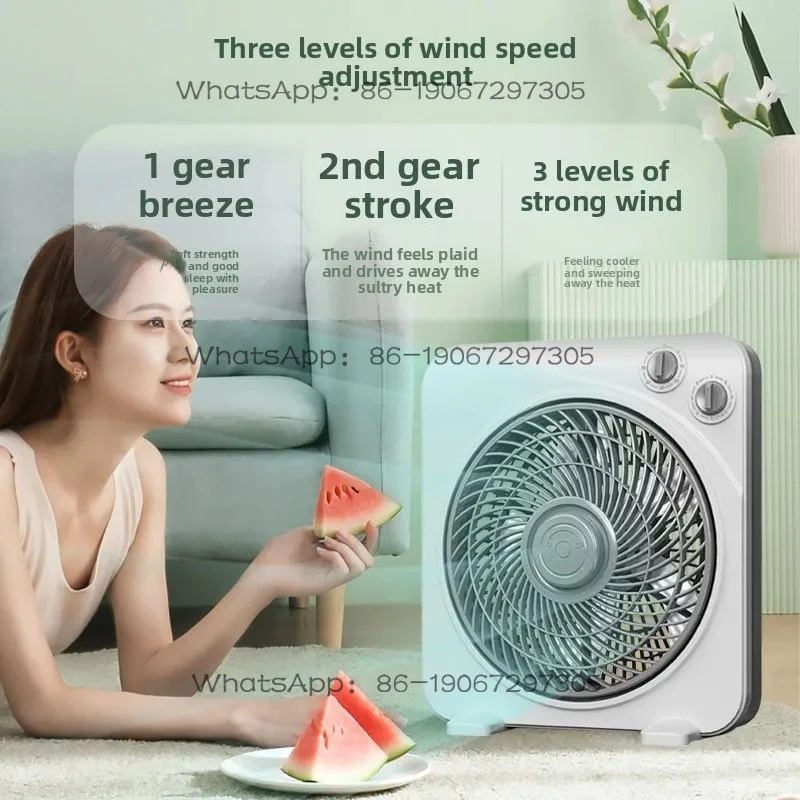 Electric Fan Desktop Household Page Silent Student Desktop  Small Dormitory Electric  for Bed