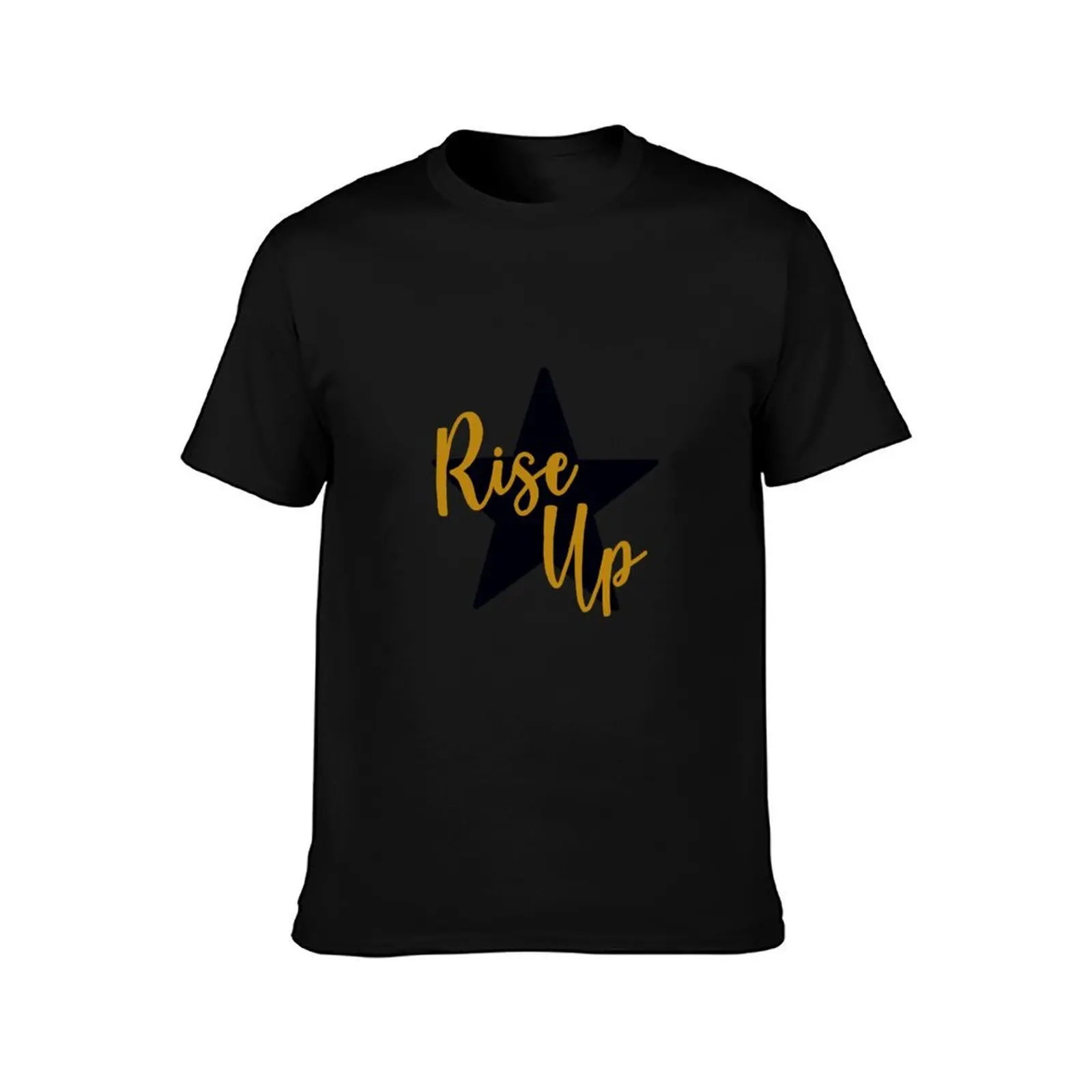 Rise Up T-Shirt, Summer Casual Cotton Tee, Oversized Streetwear Tops, Vintage Graphic Print, Loose Fit Short Sleeve, 100% Cotton