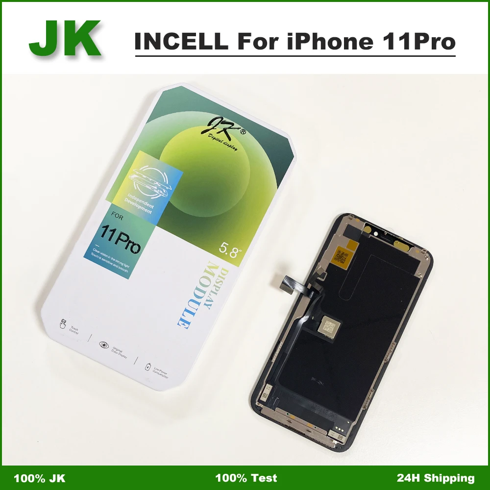 JK Screen Touch Screen Digitizer Assembly For iPhone X XS XR 11 12 12ProMax 13 Display，No Dead Pixel Replacement Parts