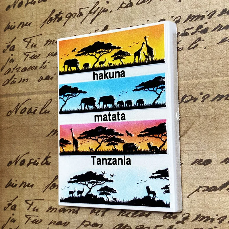 Tanzania 3D refrigerator magnet tourist souvenirs Refrigerator magnet decoration supplies collection arts and crafts gifts