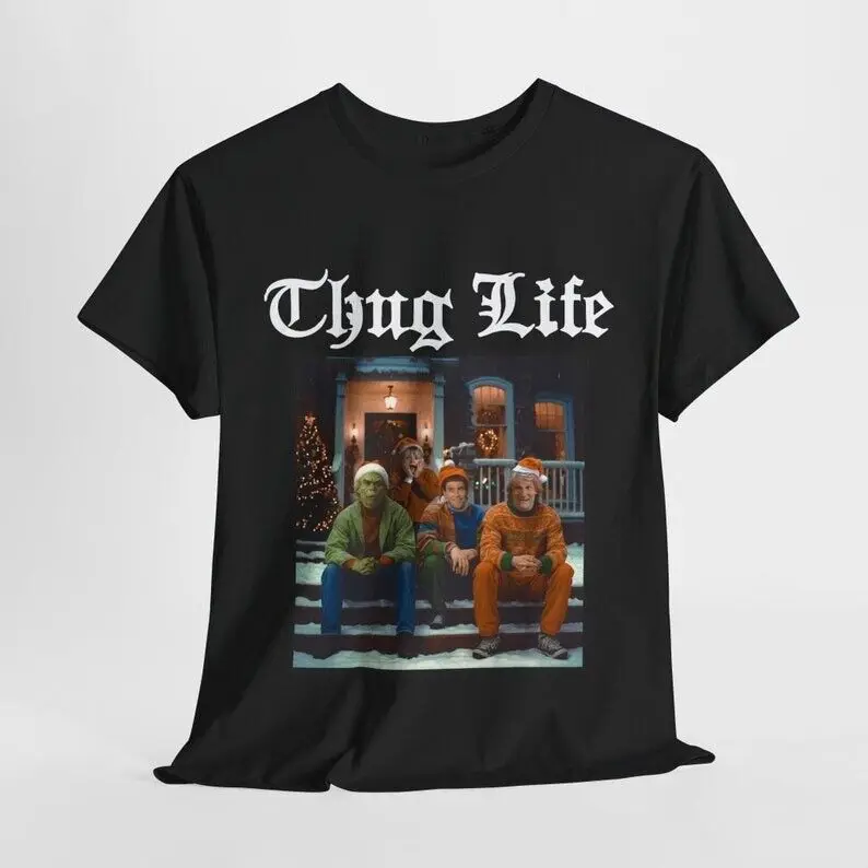 

Home Alone Thug Life Shirt, Christmas Shirts, Christmas Movie