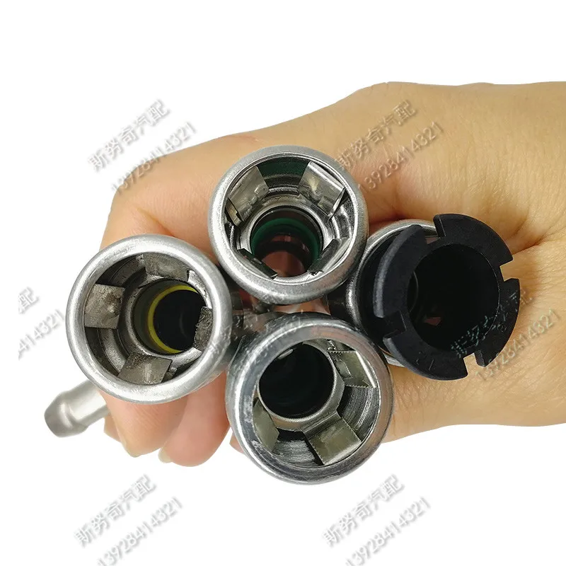 9.49mm SAE 3/8 przewodu paliwowego wspólne przewód paliwowy szybkie złącze dla Buick metalowy przewód paliwowy złącze żyłki 2 sztuk dużo — zdjęcie 3