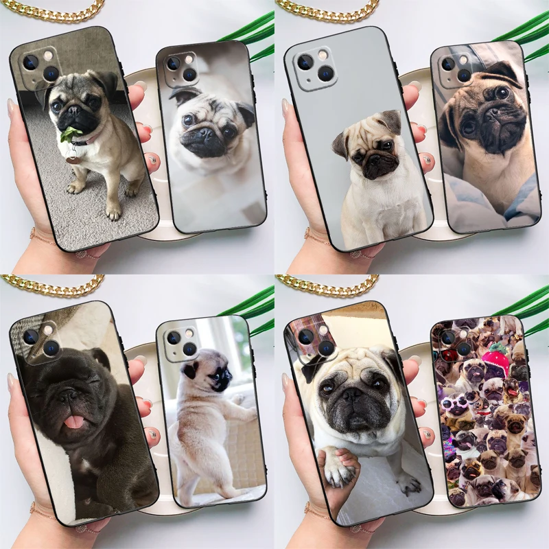 Cute Pug Dog Case F…