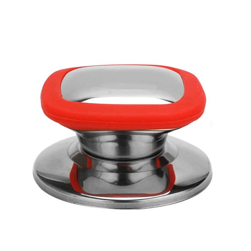 Kitchen Pot Lid Knobs Universal Pan Lid Holding Tops Replacement Lid Hand Grip Knob Handle Resistant Tool with Screwdriver Gift