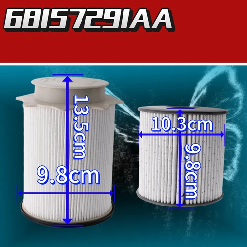 Imagen 2 del producto Nuevo juego de filtros de combustible 68436631AA 68157291AA para Ram 2500 3500 4500 5500 6.7L Turbo motor diésel para Cummins para reemplazo Dodge
