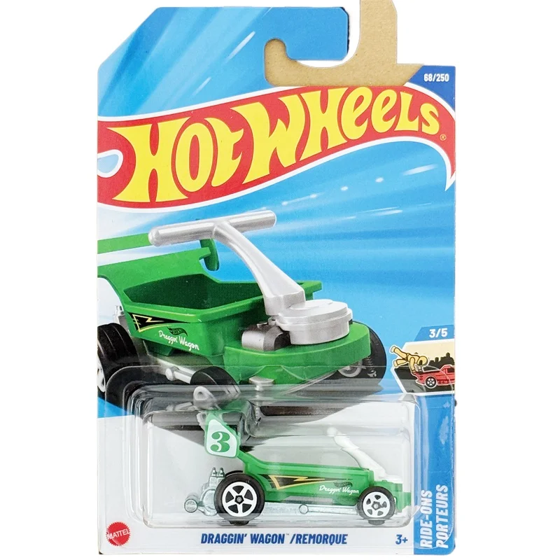 

Hot Wheels Toy Car 1:64 Hotwheels Super Car DRAGGIN WAGON REMORQUE and More Birthday Gifts for Boys