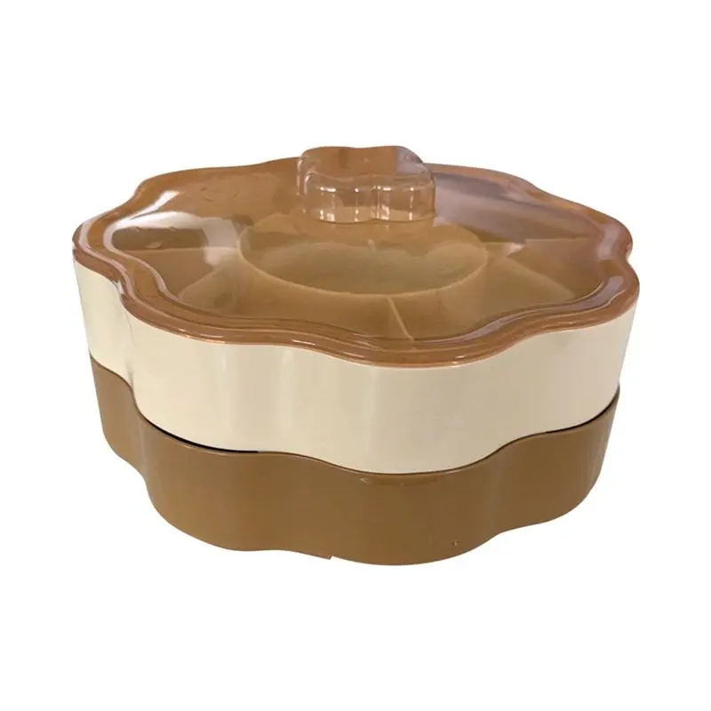 AEE2-Double-Layer Multi-Purpose Luxury Box Snacks Put Chinese Dried Fruit Storage Room Coffee Table High-Grade Candy Box