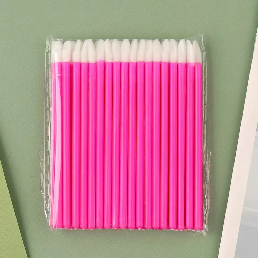 50 قطعة/الحقيبة المتاح رمش فرشاة ماسكارا قضيب عصا عيون الشفاه مستحضرات التجميل فرش تمديد أدوات تجميل التجميل #3