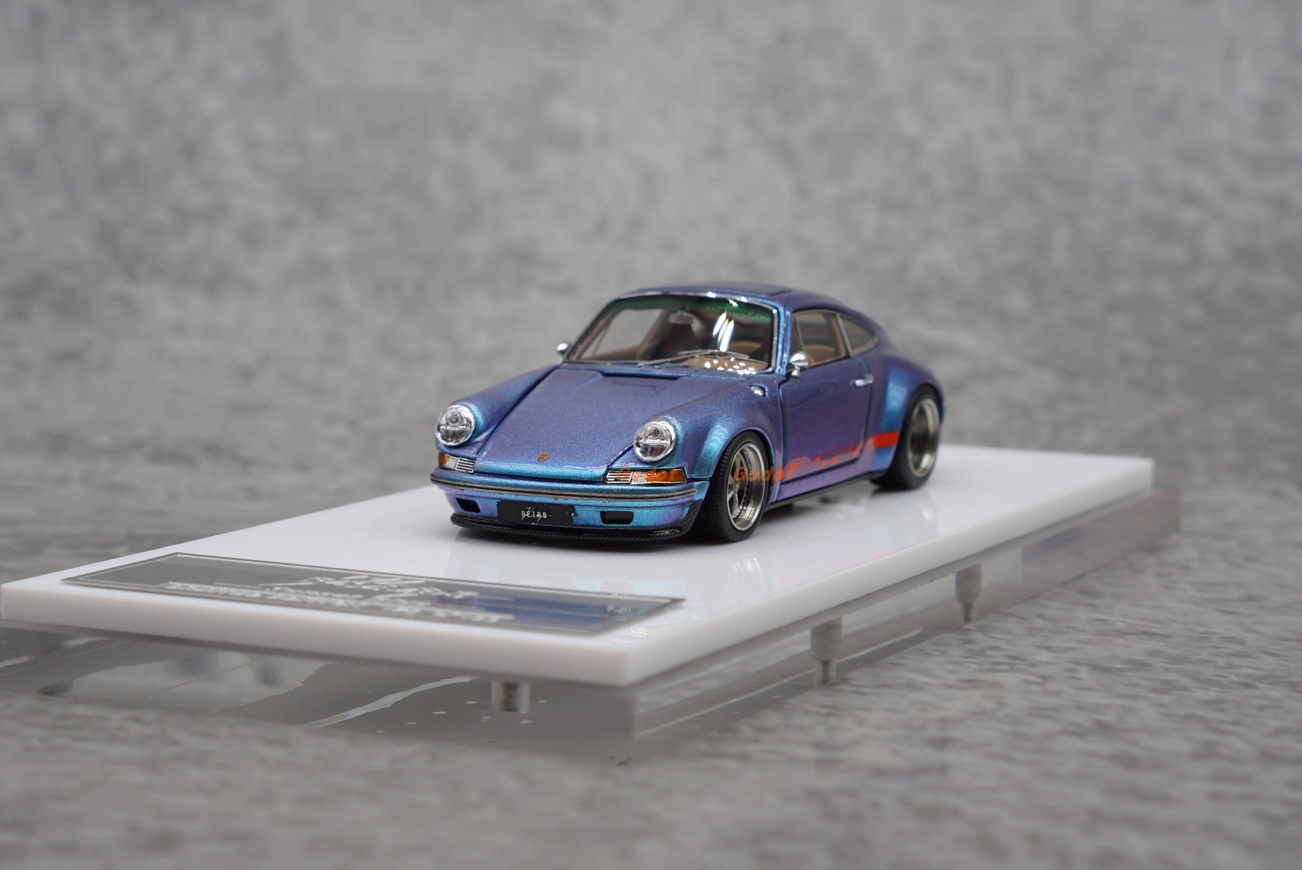 1:64 Resin model car Porsche Classic 911 limited edition high-end display gift