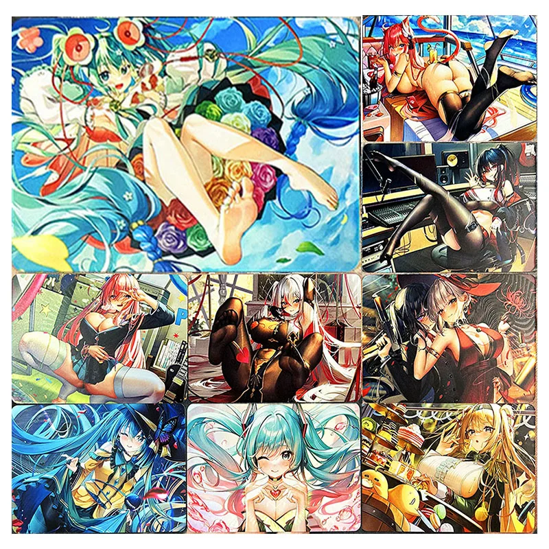 

Anime Sexy Cards Goddess Story DIY Hatsune Miku Tokisaki Kurumi Boy Toys Battle Game Cards Collection Christmas Birthday Gifts