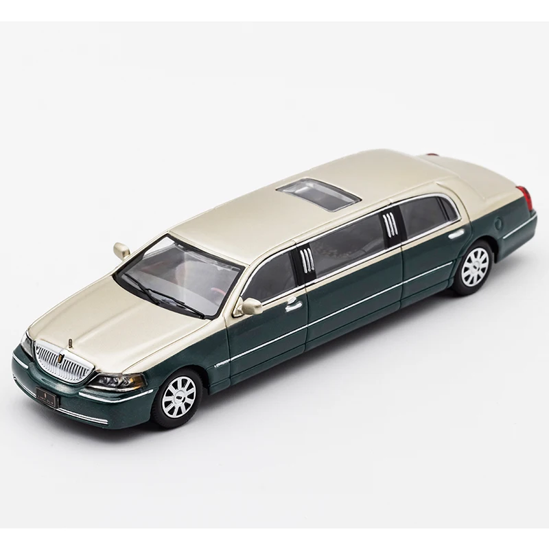 

GCD 1/64 модель автомобиля из сплава Lincoln City расширенный винтажный классический автомобиль, роскошная коллекция автомобилей, подарки