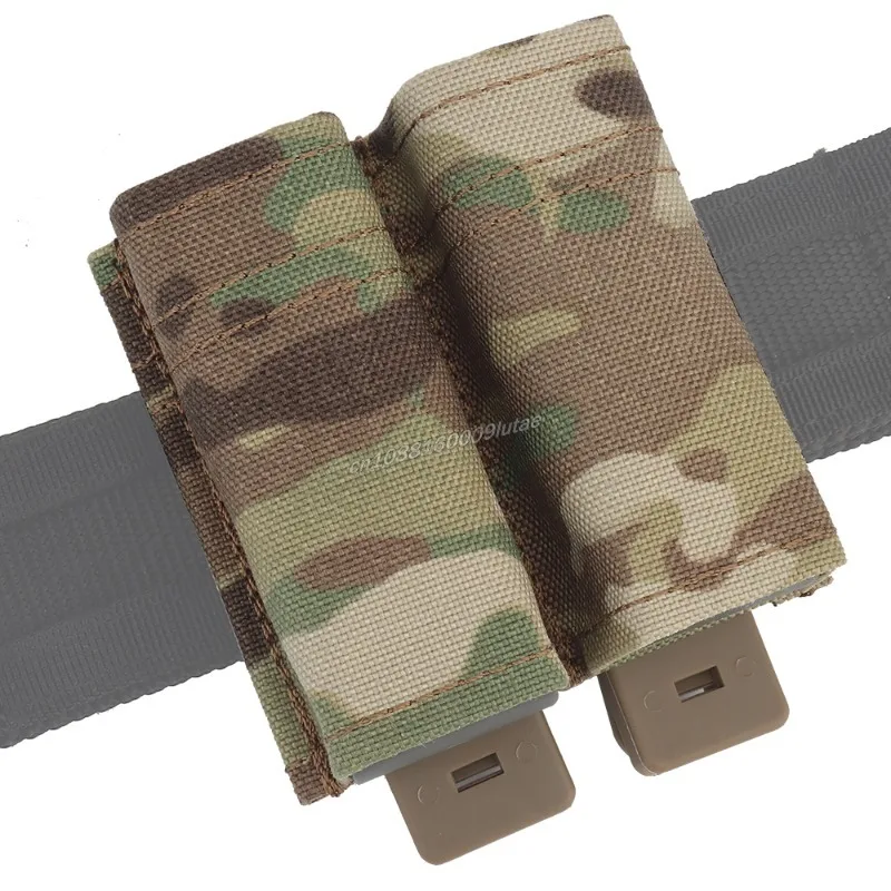 FAST 9MM Double Magazine Pouch AR15 M4 Rifle Hunting Mag Bag Airsoft MOLLE Tactical Belt Multifunctional Tooling Bag Accessories