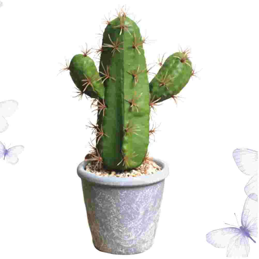 Imitation Plant Ornament Simulated Plants Home Decoration Imitated Cactus Bonsai Artificial Household