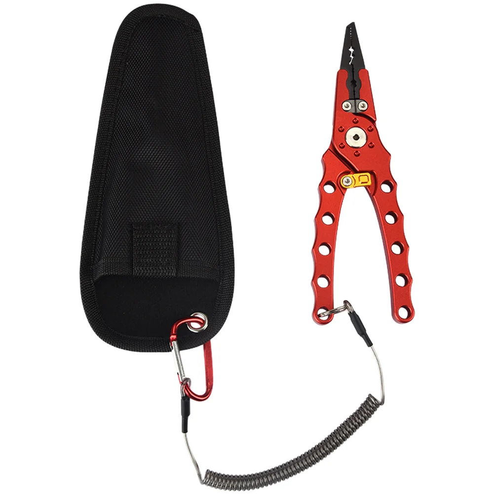 Multifunctional Aluminum Alloy Fishing Pliers Hook Remover Line Cutter For Lure Tools And Terminal Tackle Accessories