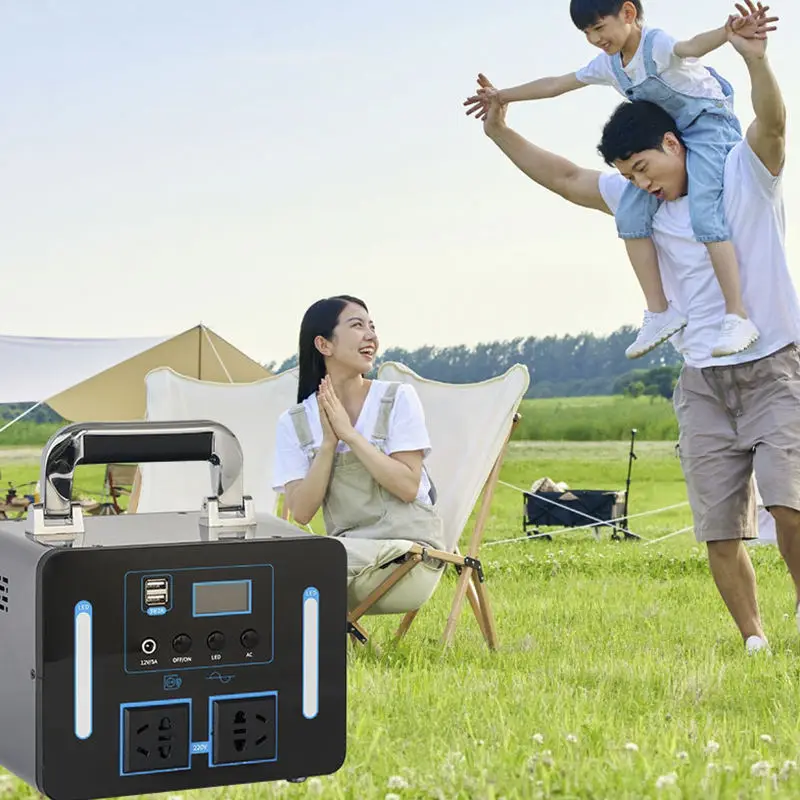 110V Portable Power Station Outdoor Large Capacity 300/500 Watts Energy Storage Emergency Power Supply Power Bank