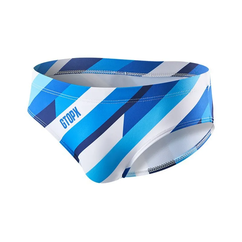 Men Low Waist Swim Briefs Sexy Quick Dry Triangle Beach Swimming Trunks For Spa Hot Spring