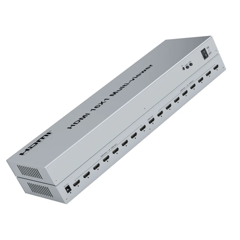 

1080p HDMI 16x1 Multi Viewer Seamless HDMI Switch 16 Ways Multi Viewer