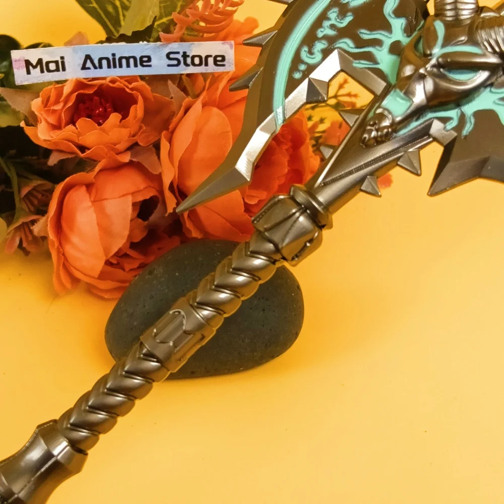 ดาบคาตานะโลหะขนาด 7 นิ้ว รุ่น Shadowmourne จากอนิเมะ World of Warcraft ดาบนินจา ขวาน ดาบ ใบมีด ขนาดเท่าของจริง ดาบคาตานะซามูไร ของเล่นไม่คม ของขวัญ