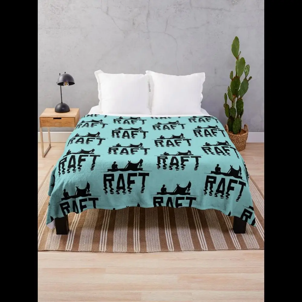 

Одеяло в стиле классических приключений Raft Game для уютного комфорта