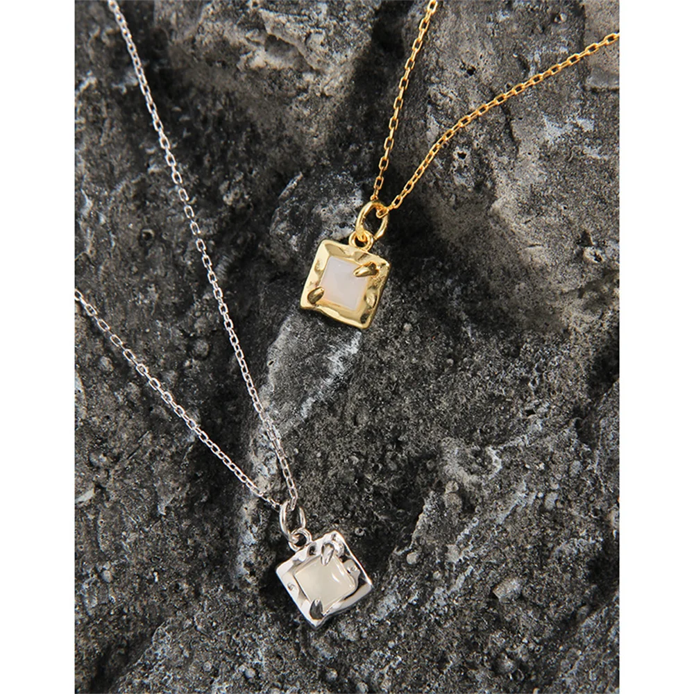 

Корейский INS S925 — уникальная роскошная женская текстура из агата с нерегулярными рюшами