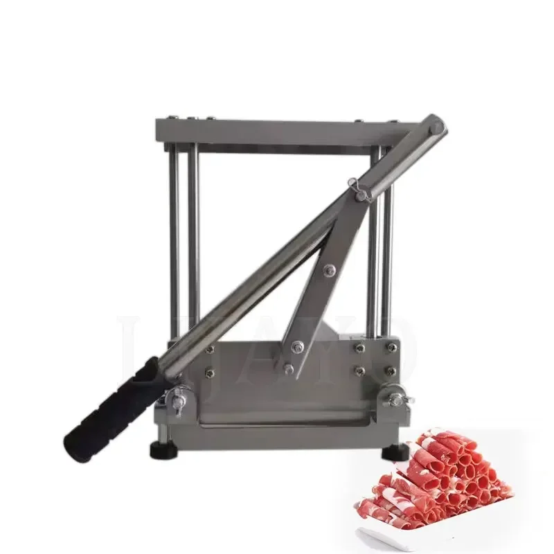 

Manual Beef And Lamb Meat Slicer Multifunctional Stainless Steel Frozen Beef Mutton Cut Rolls Machine