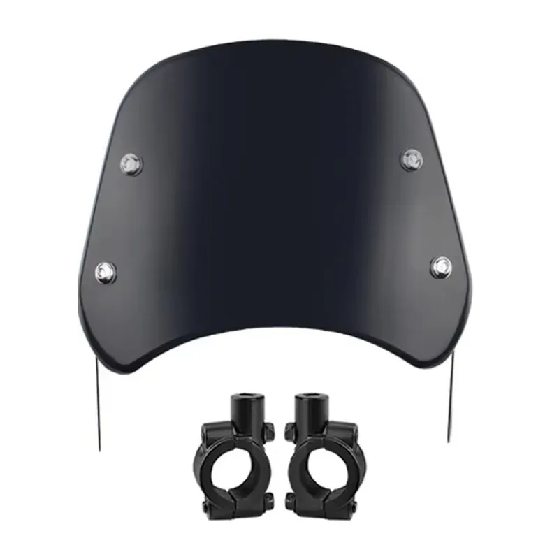 Motorcycle Retro Style Windshield Windscreen Wind Protection Cover LONCIN VOGE For 500AC 300AC 500 AC 300 AC Wind Deflectors view 2