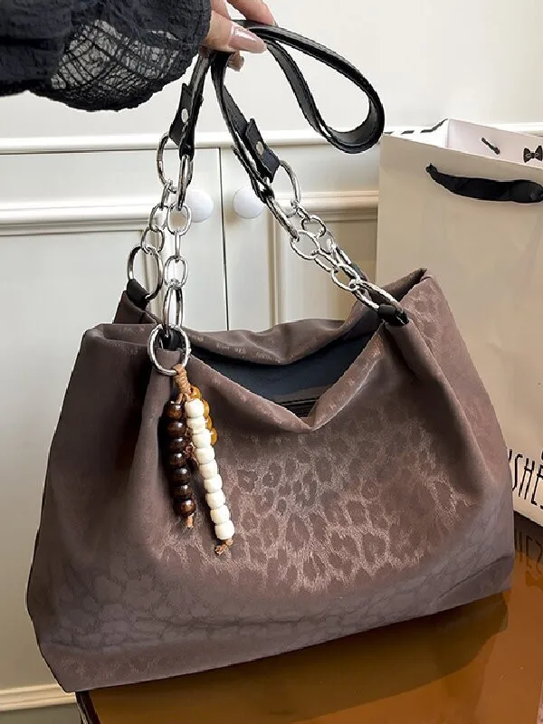 

2025 Fall Aesthetic Tote Bag Spacious Shoulder Purse for Women, Casual Crossbody Tote Large Capacity Fashion Commuter Bag​