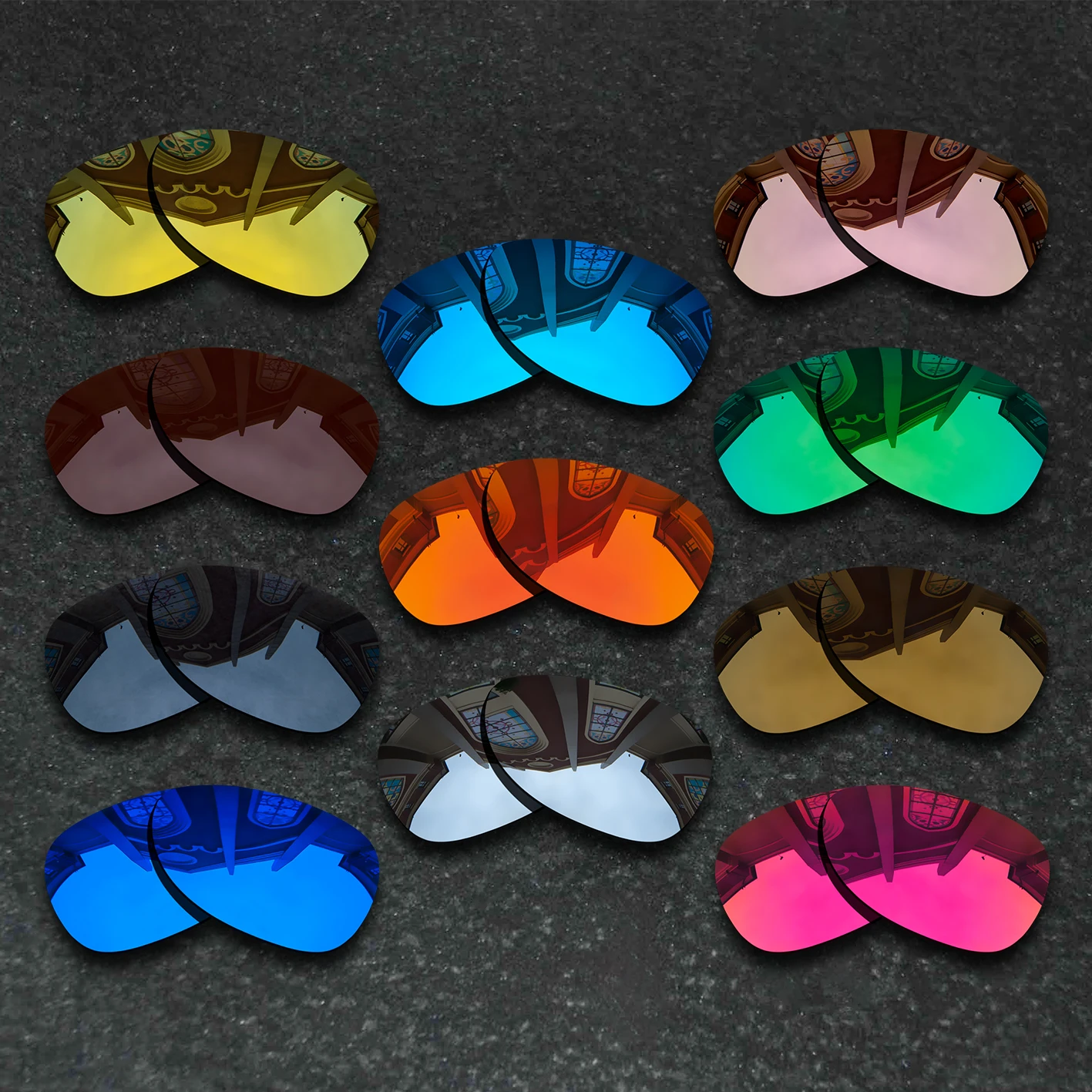 

Anti-Scratch Polarized Replacement Lenses for Smith Toaster - Varieties