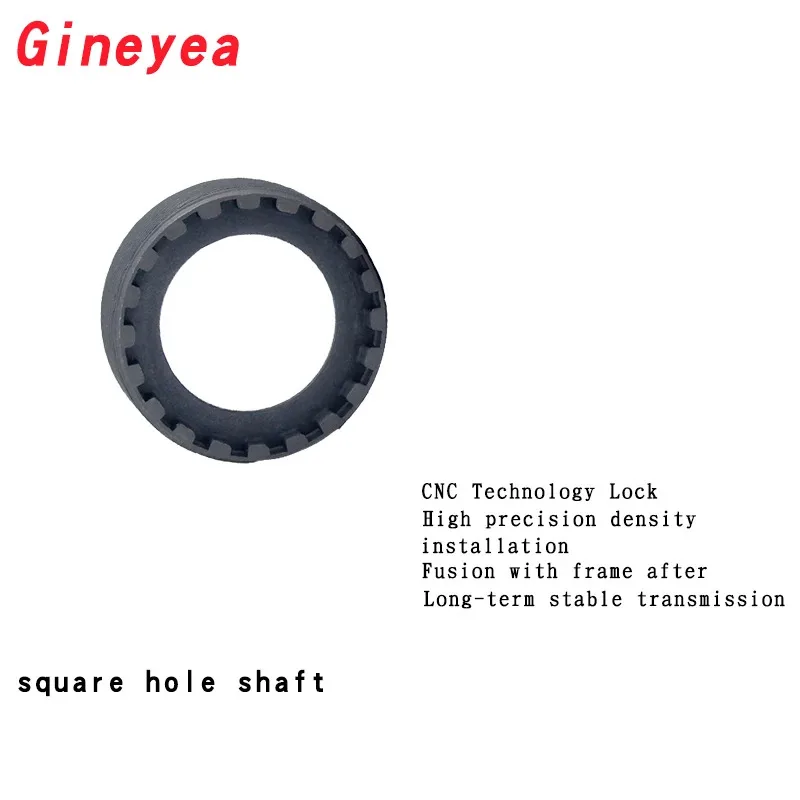 GINEYEA Square Taper Bottom Bracket – BB73/68mm, Fits 103–126mm Axles, MTB Road Bike BB Set for Cranksets view 5