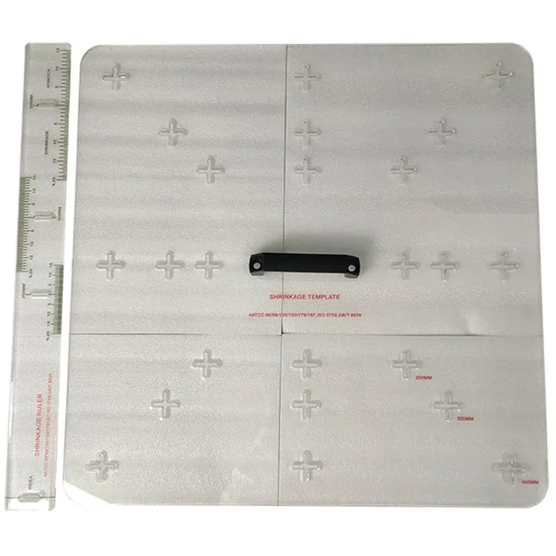 Skala Template Penyusutan Kain ISO AATCC