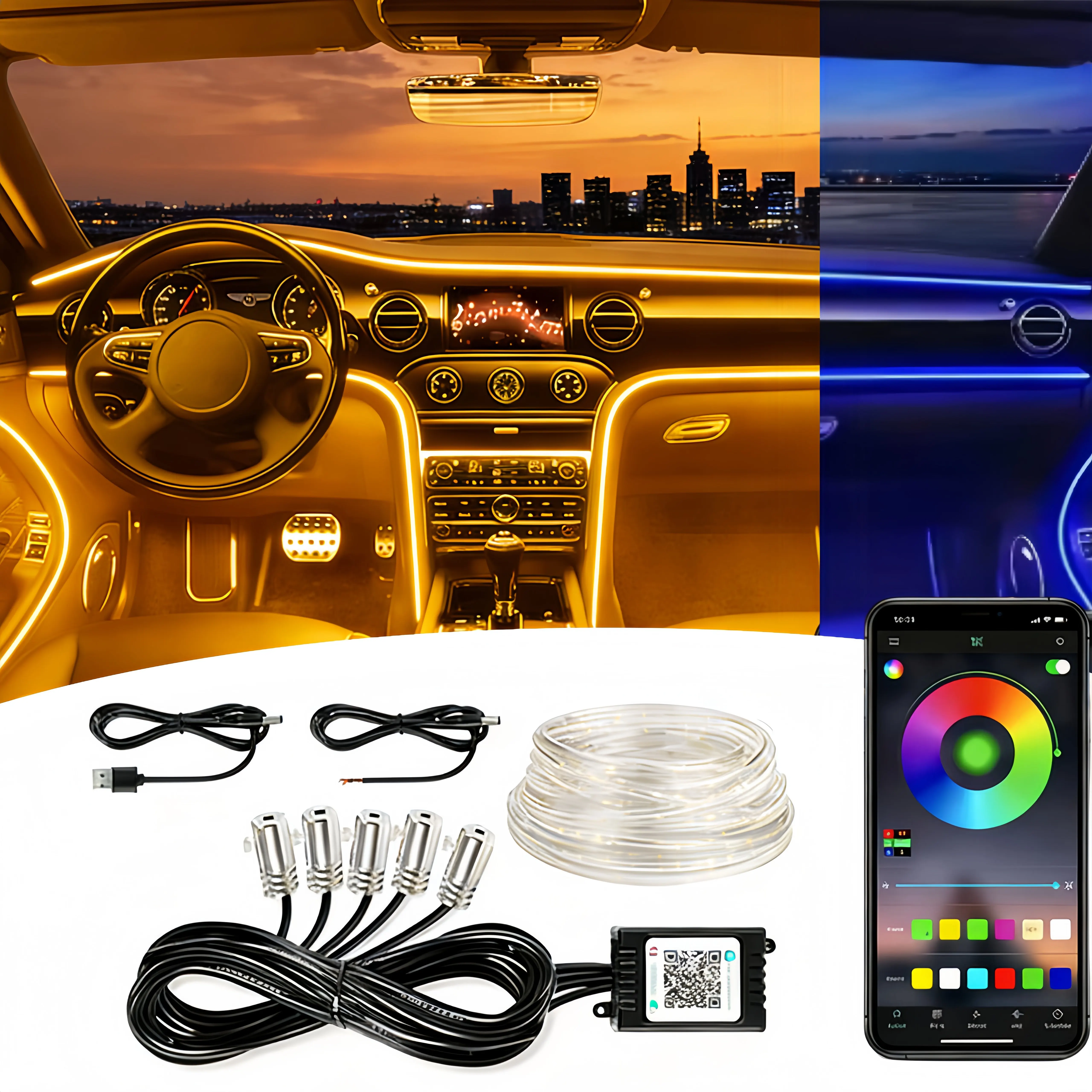 Smart Rgb Neon Car …