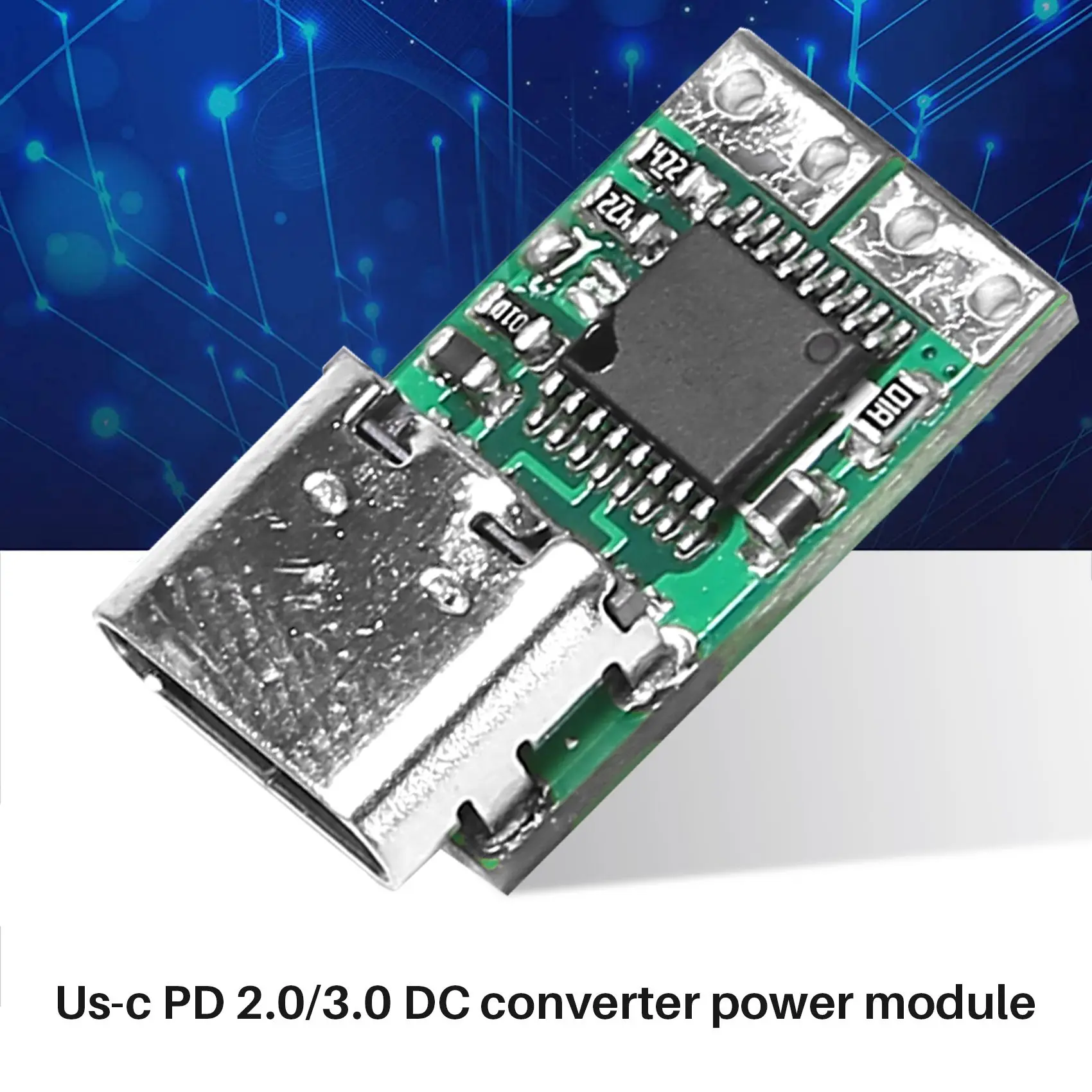 【RECOMENDAR】USB-C PD2.0/3.0 zu DC Konverter Netzteil Modul Decoy Schnellladung Trigger Poll Polling Detector Tester (ZYPDS)