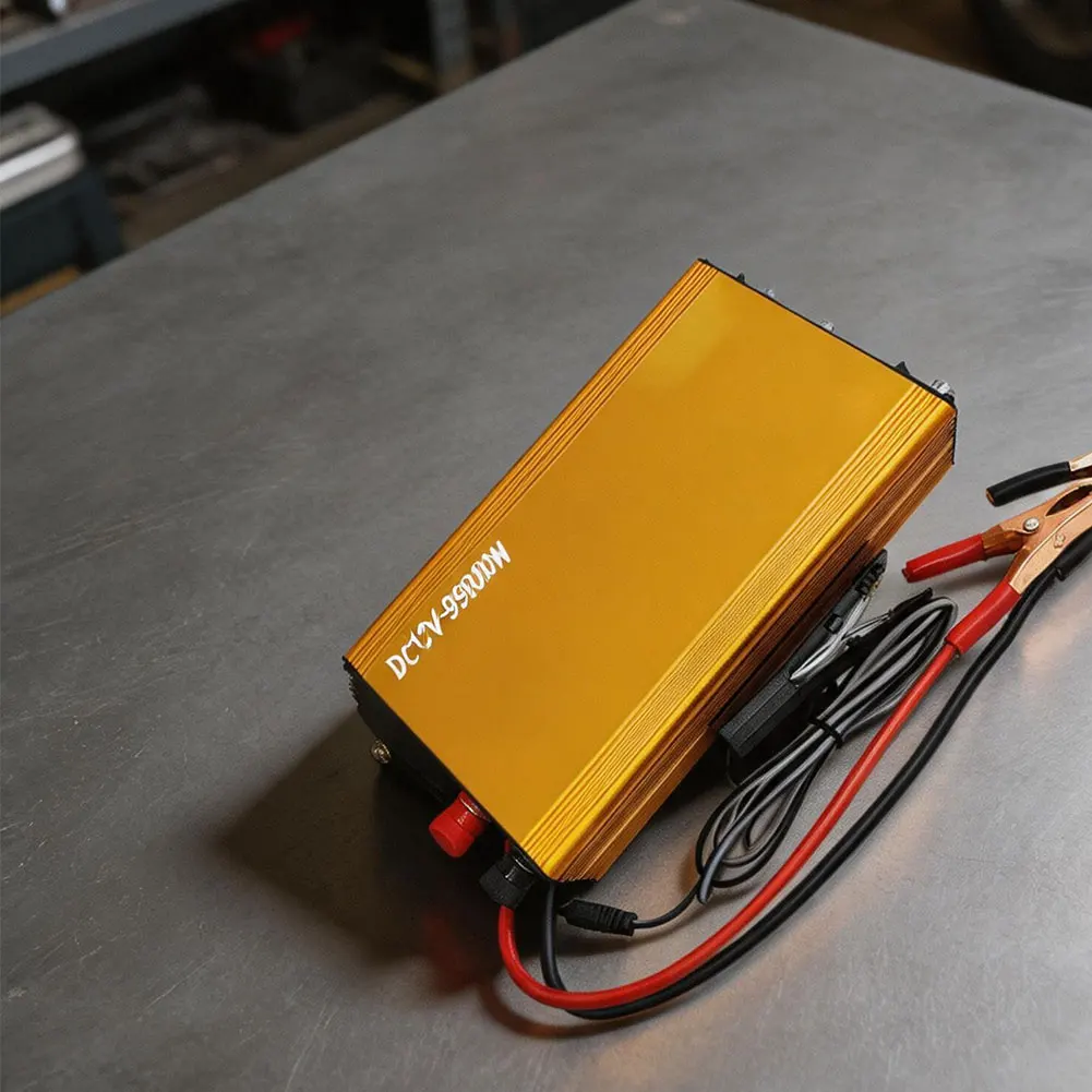 12V Inverter With 20 Power Transistors 50A High Power Main Frequency Mixer High Low Voltage Adjustable Metal Shell Compatible