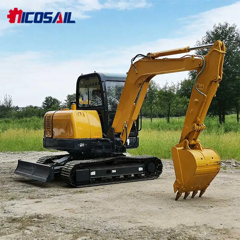

Premium Small Mini 4.0ton Excavator EPA Approved for Farm Paths Orchard And Residential Construction Renovation Projects