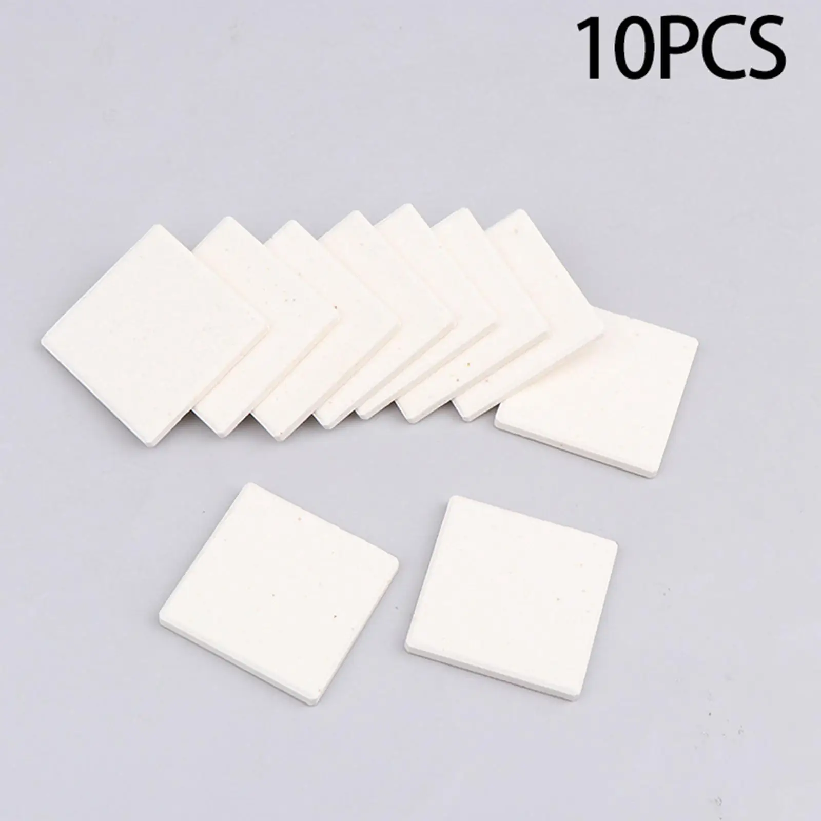 Aquarium Coral Frag Plugs Durable Ceramic Square Base Easy Use Coral Decoration Coral Frag Plate for Marine Aquariums