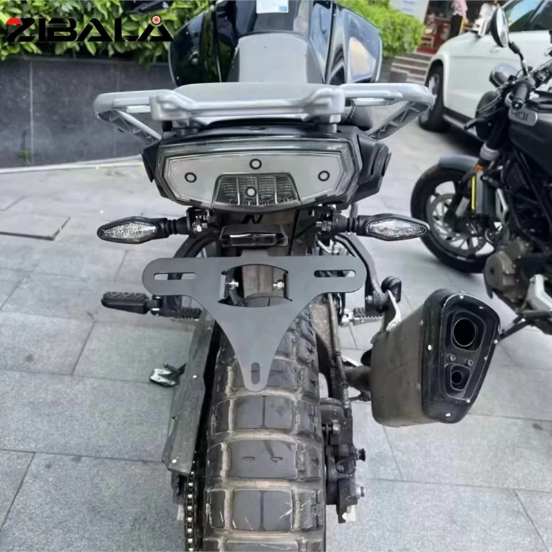 Soporte para matrícula de motocicleta, guardabarros limpio trasero, eliminador de número, soporte para CFMOTO 450MT 2024