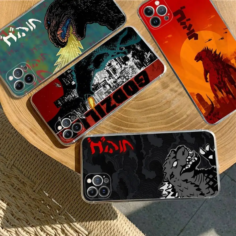 Чехол для телефона Monster G-GodzillaEs-s для iPhone 17, 16, 14, 11, 12, 13, 15 Pro Max, 14 Plus, 17 Air.