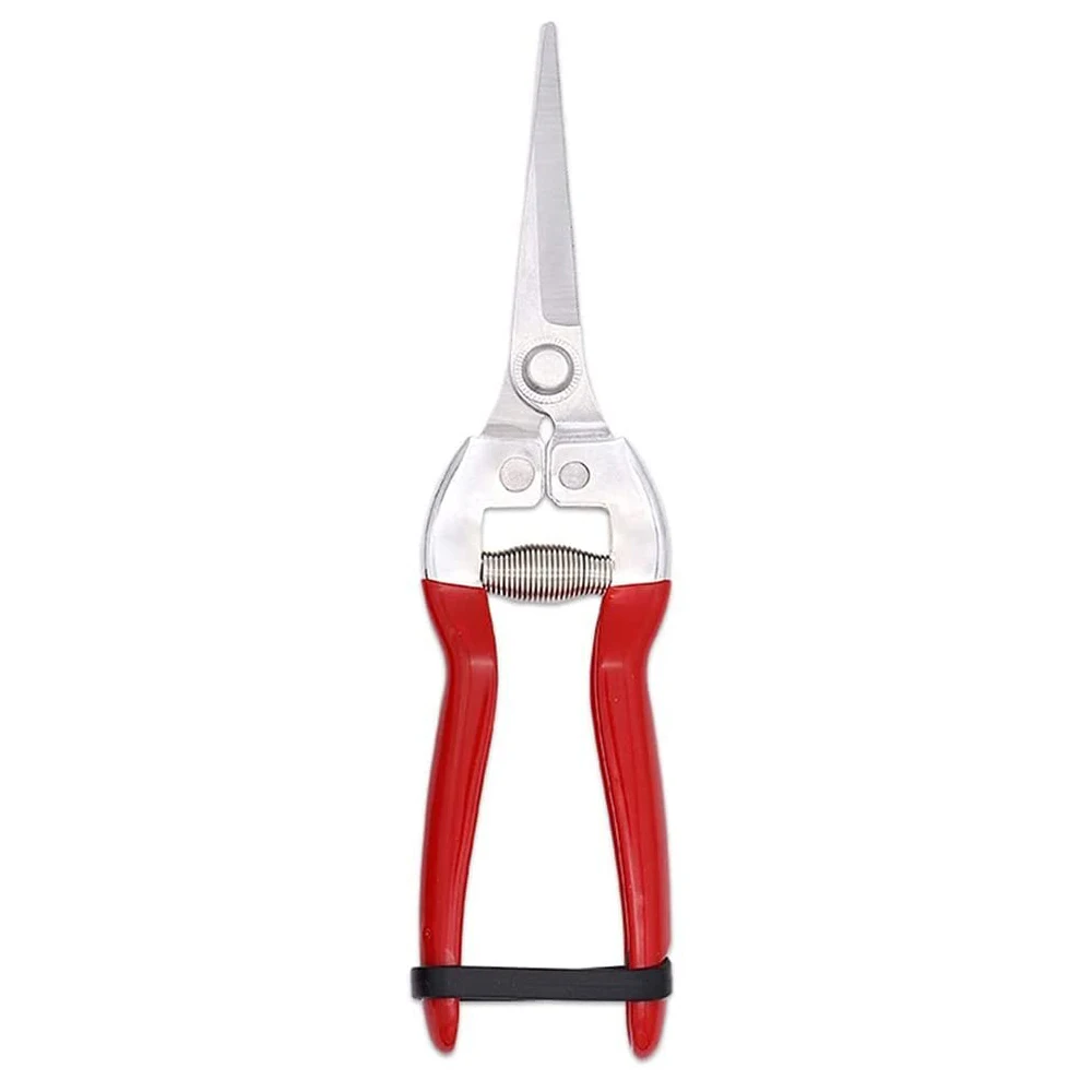 Gardening Hand Pruner Garden Scissors Pruning Shears Cutter Pruning Snips Leaf Trimmer Straight Florist Scissor Tool For Plants