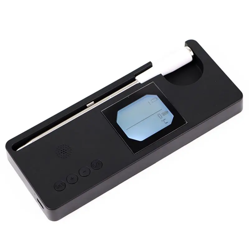 

ABMO Meat Thermometer With Bluetooth 500Ft Wireless Thermometer Smart Food Thermometer With USB Charging