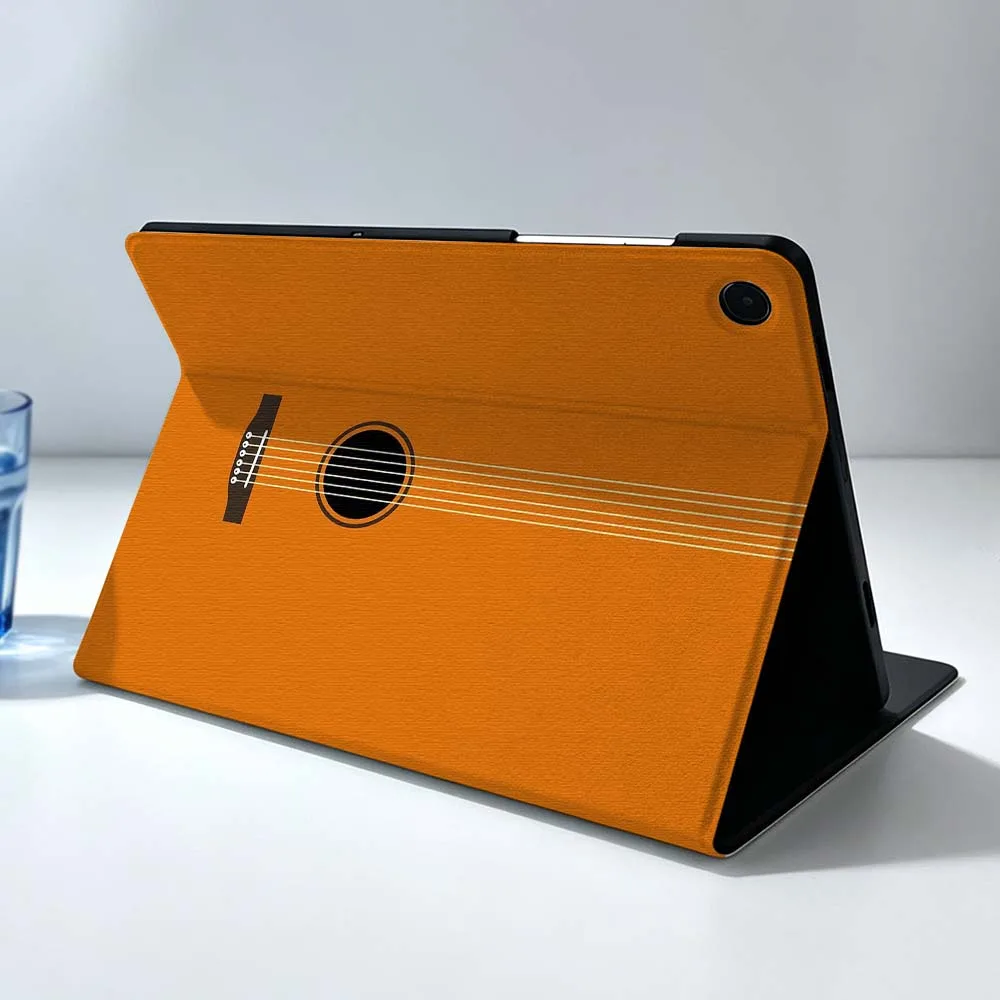 Guitar Strings Art Picture Soft For Samsung Galaxy Tab S11 S10 S9 S8 S7 S6 A9 A8 A7 A11 Lite FE Plus Pen Tray Tablet Case