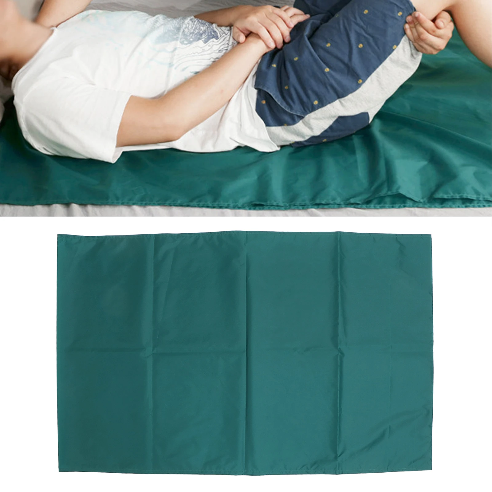 

Patient Sliding Sheet Multifunction Patient Transfer Cloth for Caregiver Bedridden Elderly Green Patient Transfer Sliding Sheet