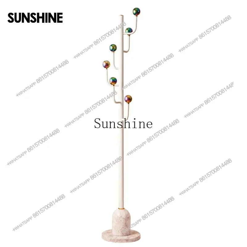 Small hanger Stainless steel floor cactus coat rack