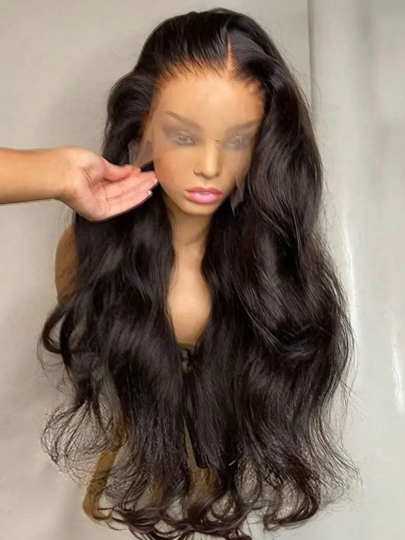 

Парик из натуральных волос Durgio13x4 с кружевной передней частью для женщин, естественный вид и ощущение, повседневный аксессуар для волос, модная прическа