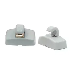 For VW Bora IV Golf 4 GTI Jetta A4 Passat B5 B6 Polo 9N Beetle Caddy Skoda Octavia 2 A5 Sun Visor Hook Clip Bracket Hanger 1PC