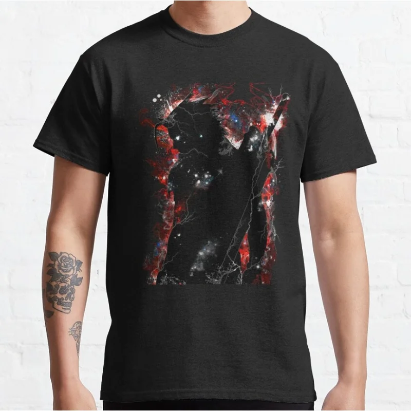 

cloud strife Final Fantasy 7 Gift t shirt for RPG gamer 100% cotton printed tee Men's Short Sleeve Graphic Clothes All size tops
