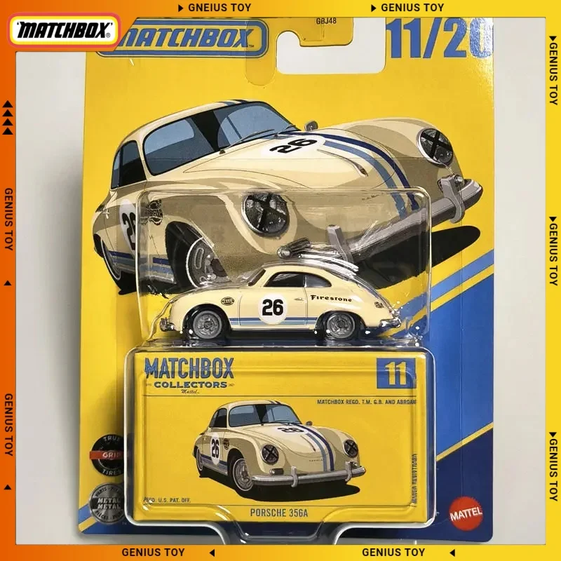 Matchbox Collectors 2026 GBJ48-F 11/20 PORSCHE 356A 1:64 Diecast Alloy Metal Body Cat Model Collectible Kids Toy Gifts for Fans