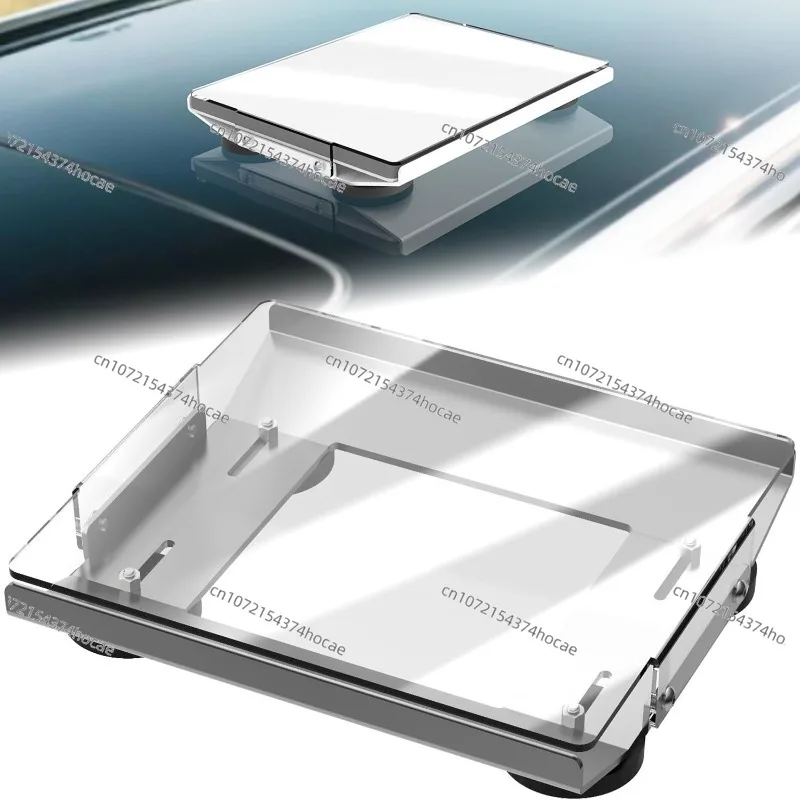 Car RV outdoor aluminum alloy bracket for mini mount metal frame + pc transparent plate