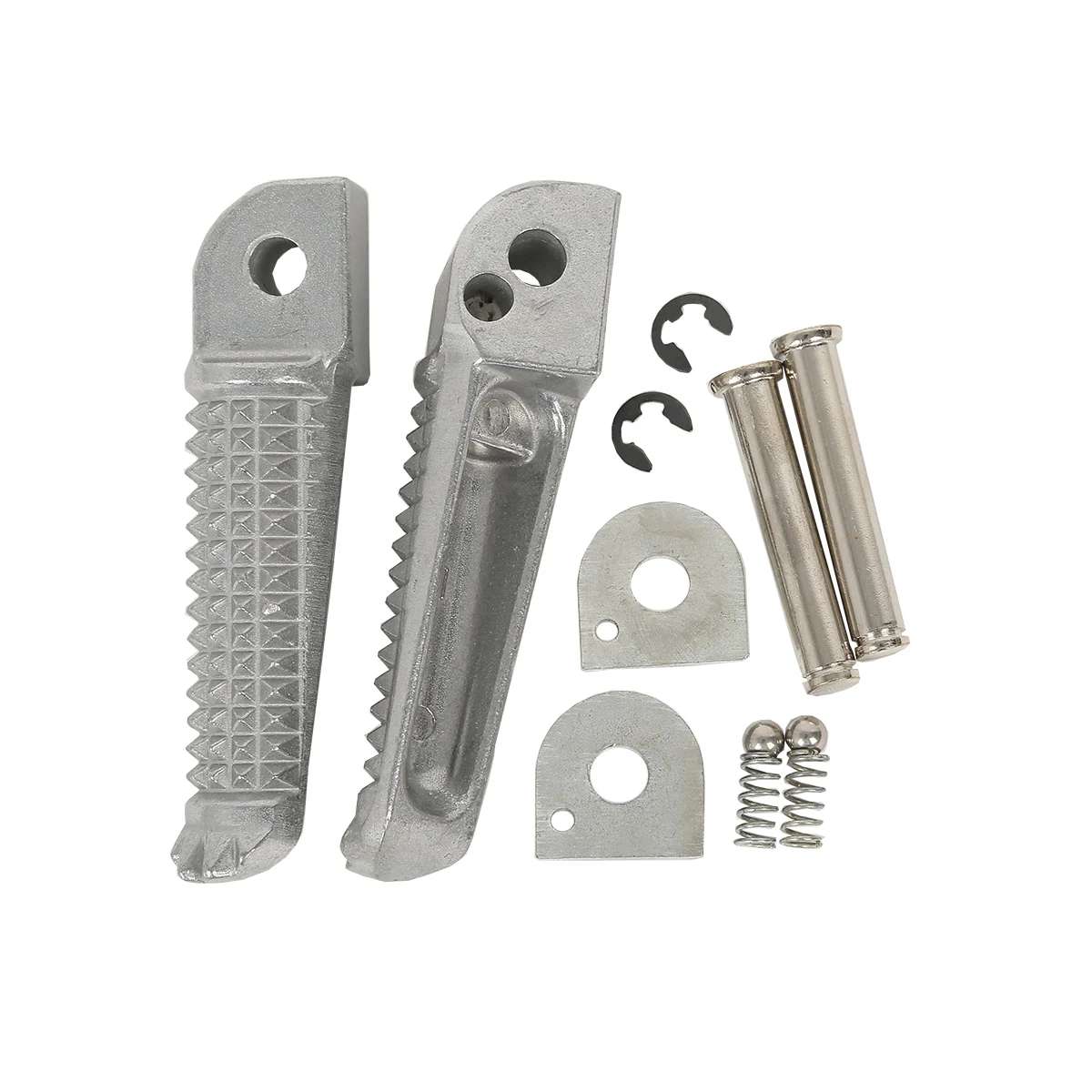 Rear Footrest Foot Pegs For Yamaha FZS600 FAZER 1998-2003 YZF600R 1997-2003 XJR400 1993-2008 TDR125 1996-2000 TRX850 1996-2000