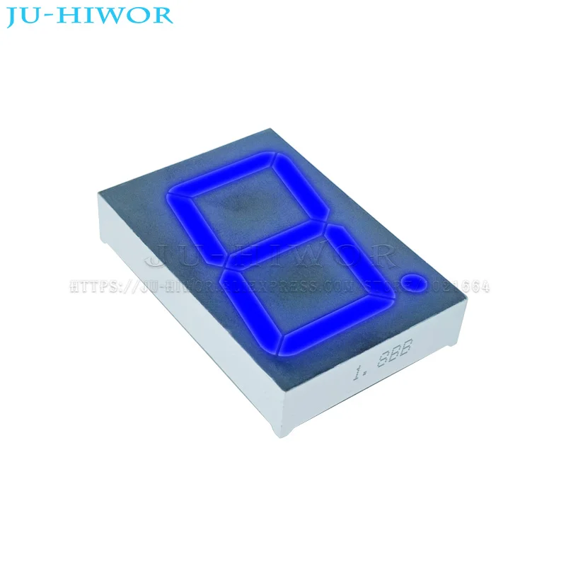 10pcs 1.8 Inch 10Pins 1 Digit Bit 7 Segment Blue LED Digital Display Digitron 18101AB 18101BB Common Anode Cathode C-C C-A